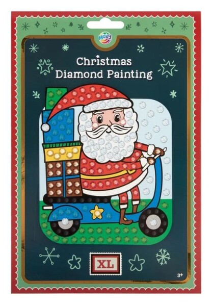 Vánoční diamantové malování XL Santa
