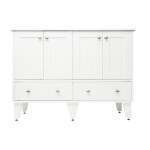 Koupelnová skříňka s dvojumyvadlem Naturel Provence 120x46 cm bílá PROVENCE120BT PROVENCE120BT