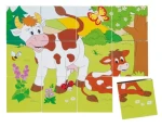 Woody Kubus 3x4 - Zvířátka v ročních obdobích