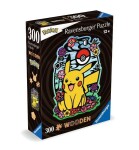 Dřevěné puzzle Pikachu