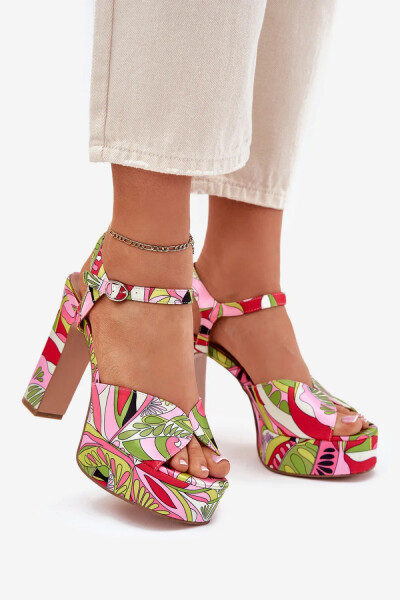 Sandály na podpatku model 214389 Step in style 40