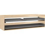 MEXEN - Box-A skříňka pro umyvadlo 160, 2 zásuvky, dub 91AX0-1600-470-2-81