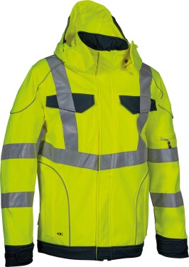 Bunda zimní COFRA RIVAS Barva: Reflexní žlutá, Velikost: 56 (V079_0_03_56)