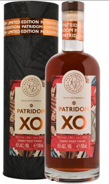 Ron Patridom XO Tawny Port Cask Finish 45% 0,7 l (tuba)