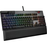 ASUS ROG Strix Flare II (US) černá / Herní klávesnice / USB-A 2.0 / ROG NX RED / PBT / RGB / US layout (90MP02D6-BKUA01)