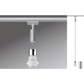 Paulmann Basic Pendel svítidla do lištových systémů (230 V) univerzální E27 20 W LED chrom, chrom (matný) - Paulmann 95436