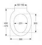 VILLEROY & BOCH - Aveo New Generation WC sedátko, SoftClose, bílá 9M57S1R1