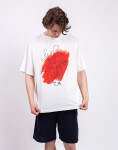 Tričko Thinking MU Flower Pot Red Eric Tee WHITE