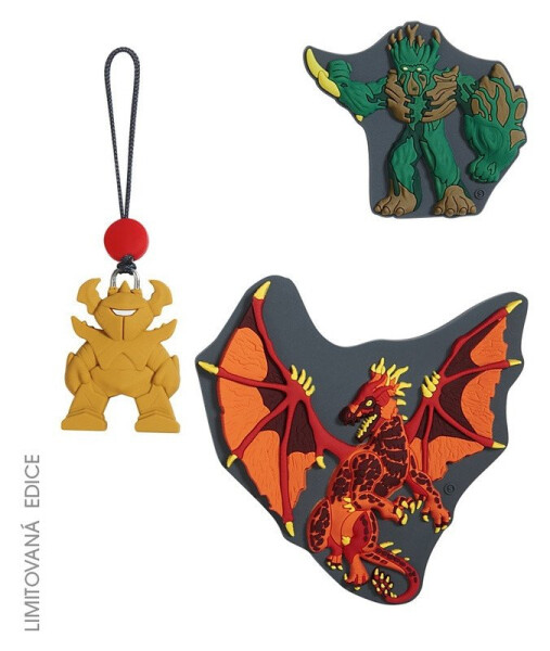 Doplňková sada obrázků MAGIC MAGS schleich, Eldrador Creatures, Lava Dragon