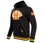 Pánská mikina Boston Bruins NHL Pro Standard Retro Classic Fleece Pullover Hoodie - Black Velikost: XXL