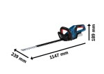 Aku nůžky na živý plot Bosch PRO GHE 18V-60 (II) 06008C9400