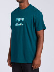 Billabong TEAM WAVE DEEP TEAL pánské tričko s krátkým rukávem - XL