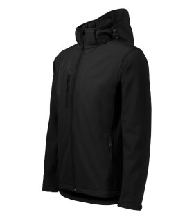 Performance softshellová bunda pánská černá 2XL