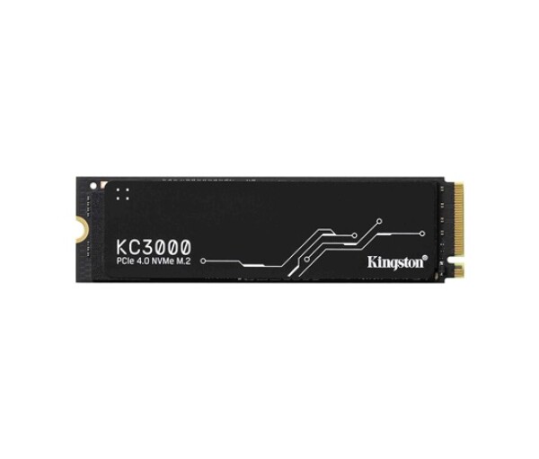 Kingston SSD 4TB (4096GB) KC3000 M.2 2280 NVMe™ PCIe Gen 4 (R 7000MB/s; W 7000MB/s) EDF_1532023
