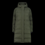 CMP dámská zimní bunda s kapucí, zateplená, nepromokavá, zelená (34K0096/F905) 48