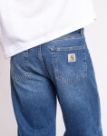Carhartt WIP Landon Pant Blue marble used wash 34
