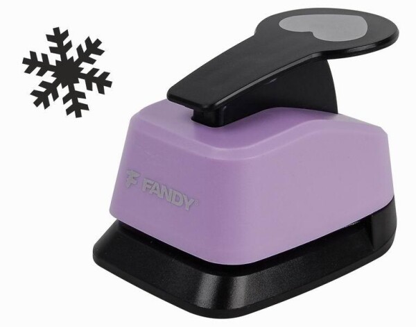 Děrovačka dekorační 37mm - Vločka 118