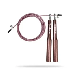 Švihadlo Metal Jumping Rope Rose Gold - GymBeam (růžová) (84079-1-single_variant)