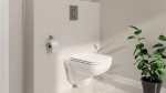 GROHE - Solido Set předstěnové instalace, klozetu Edge Ceramic a sedátka softclose, tlačítko Even, chrom 39816000