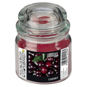 Vonná svíčka Cherry ve skle s víkem Gale kerzen Vonná svíčka Cherry ve skle s víkem Gale kerzen