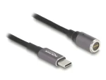 Delock Nabíjecí kabel USB-C – magnetický 8-Pin konektor / Napájecí kabel / 1,8 m (80780)