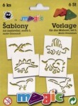Papírové šablony DINOSAUŘI