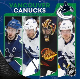 JF Turner Kalendář Vancouver Canucks 2025 Wall Calendar