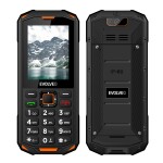 EVOLVEO StrongPhone X5 černo-oranžová / 2.4" / 0.3MP / Dual-SIM / IP68 (SGM SGP-X5)