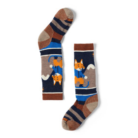 Dětské merino ponožky SMARTWOOL Kids' Wintersport Full Cushion Fox Glade, Picante velikost: 26-28 (S)