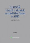 Glosář výrazů zkratek rozhodčího řízení ADR