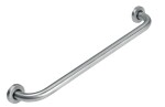 NOVASERVIS - Madlo rovné 700 mm s krytkami kartáčovaná nerez R6670,4