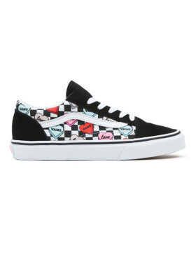 Vans Old Skool (CANDY HEARTS) BLK/TR WHT dětské boty - 31,5EUR