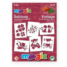 Papírové šablony Láska