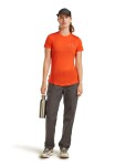 ICEBREAKER Wmns Mer 125 Cool-Lite Sphere SS Tee Across, Fervid velikost: M