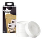 Tommee Tippee víčka na lahvičky C2N 4ks bílá