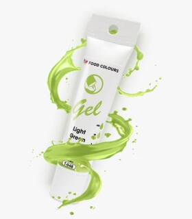 Food Colours gelová barva tuba Light Green 30 g
