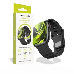 Mobile Origin Strap III řemínek pro Apple Watch 49mm/46mm/45mm/44mm černá (AWMS-03-BLK)