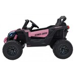 Mamido Elektrické autíčko Buggy Can-Am Maverick 24V 4x200W růžové