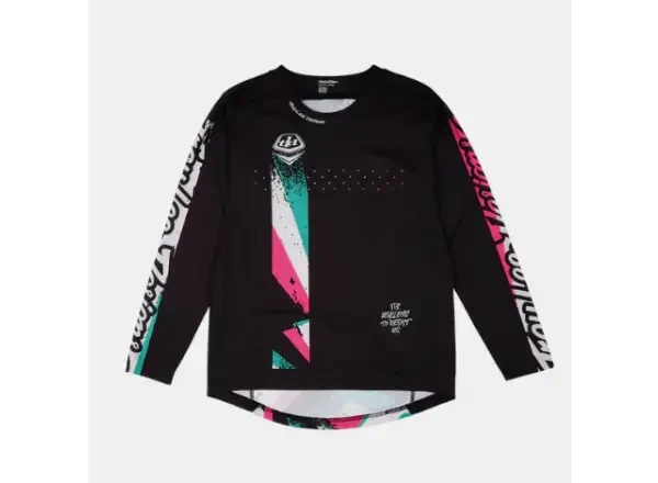 Troy Lee Designs Sprint Full Pull dětský dres dlouhý rukáv Black vel. XL