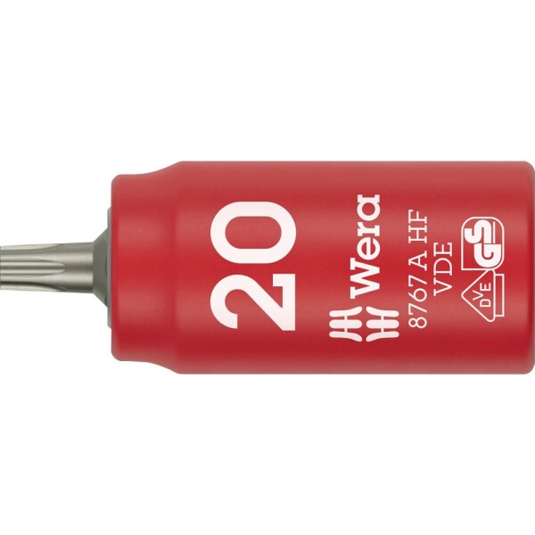 Wera 8767 A VDE HF 05005922001 TORX vložka pro nástrčný klíč T 20