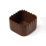 Dortisimo Čokoládové kalíšky Crown tmavé (6 ks)