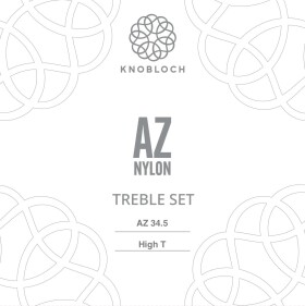 Knobloch AZ Nylon Treble Set High Tension 34.5