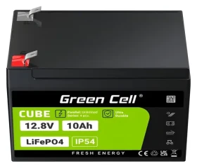 Green Cell LFPGC12V10AH / Baterie LiFePO4 / 12,8V / 10Ah / 128Wh (LFPGC12V10AH)