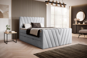 Boxspring Candice Rozměr: 140 x 200 cm, látka: Sola 4