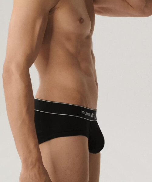 Pánské slipy Atlantic Magic Pocket BMP-1581 S-2XL černá XXL