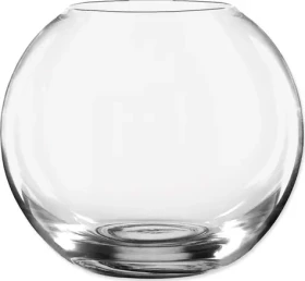 Skleněná koule na řasokoule 17,5 cm / Akvarijní dekorace / Objem 2,35 l / Kulatý tvar (C61-006)