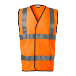 Unisex reflexní vesta HV Bright (fluorescenční oranžová) m
