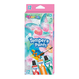 Colorino temperové barvy Follow your Dreams, tuba, 12 ml, 12 barev