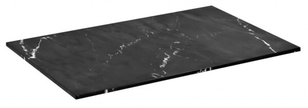 SAPHO - SKARA deska Rockstone 71,2x12x46cm, black attica CG025-0598