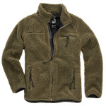 Brandit Bunda Teddyfleece Jacket olivová 5XL